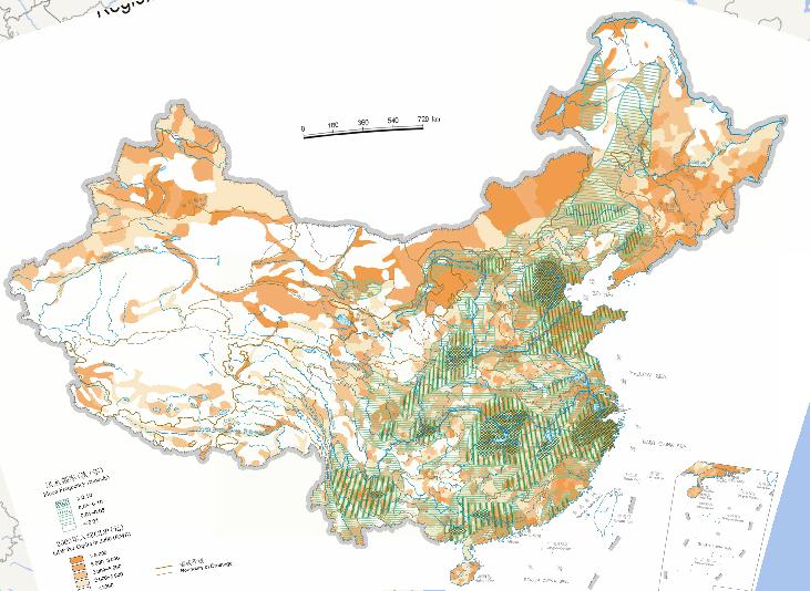 Online historical map of China's high-frequency flood zone (500 BC to 1980 AD)