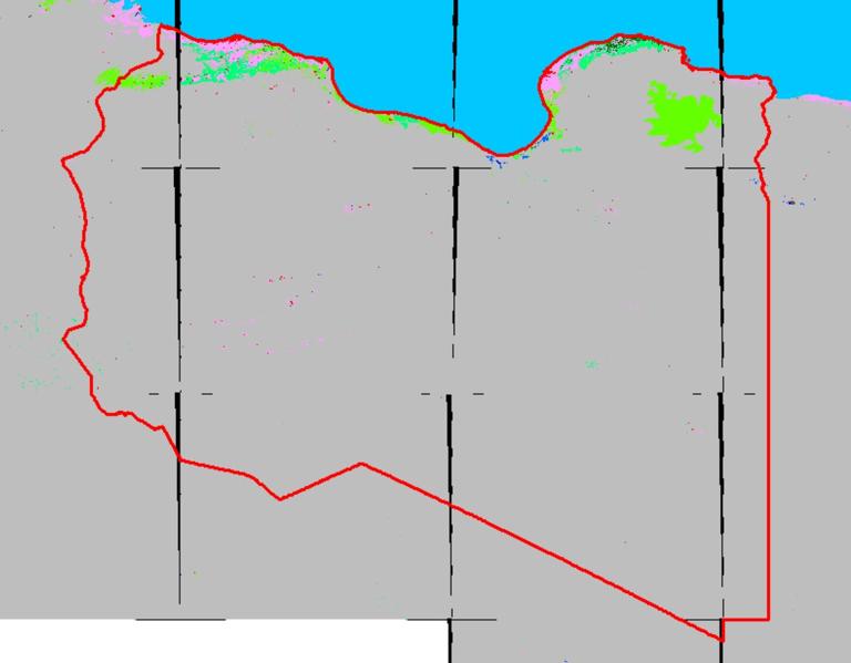 2010 Libya 30 m Resolution Land Cover Product