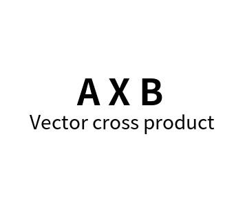 Vector cross product online calculation